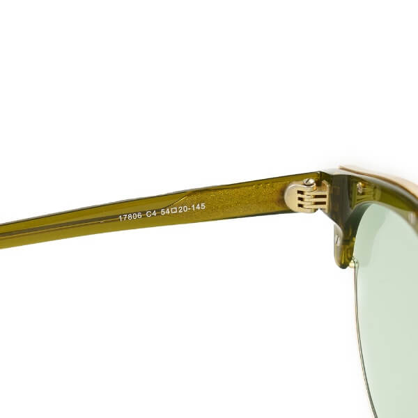 Rachel Paris - Green Cat Eye Sunglasses